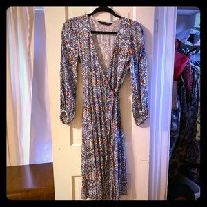 ZARA Wrap Dress